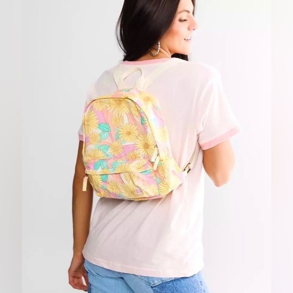 Billabong ☀️ Floral Mini Backpack - Picture 3 of 8